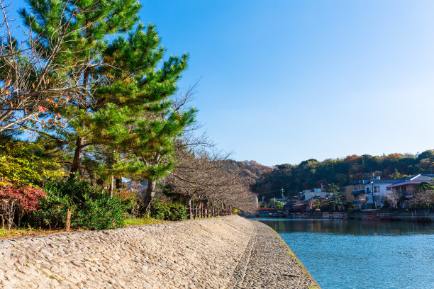 京都宇二川河图片下载