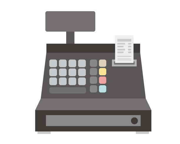 收银机，会计，收银机，购物，收据图片下载