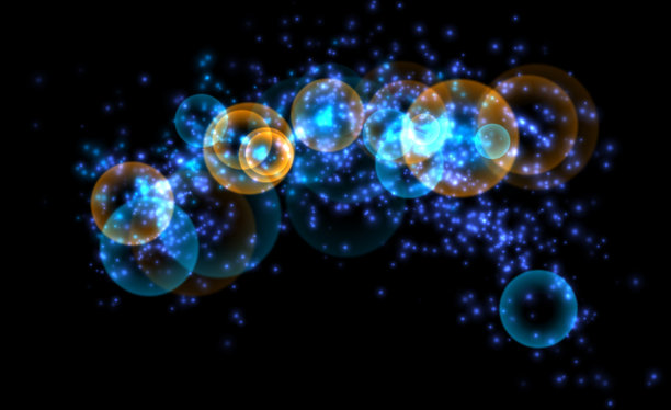 抽象的致敬在一个黑色的背景图片下载