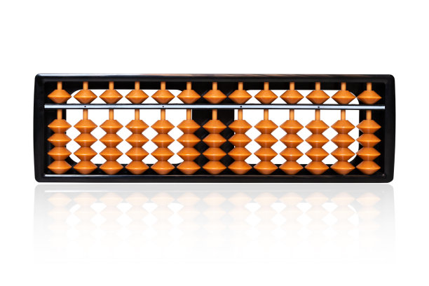 日本传统的算盘计算器图片下载