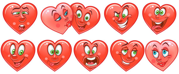 心收藏。表情符号的脸图片下载