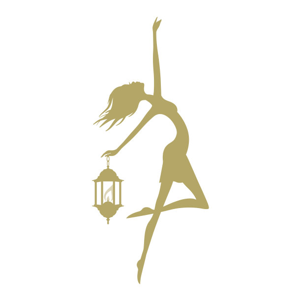 提灯笼的少妇图片下载