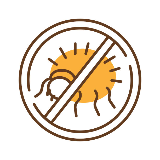 防过敏材料颜色线图标。过敏的倾向于缓解或控制过敏症状的象形文字用于网页、手机应用、促销。UI UX GUI设计元素。可编辑的中风。图片下载