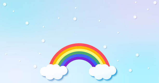 抽象卡哇伊云朵卡通在蓝天与雪的背景。概念为儿童和幼儿园或展示和圣诞节图片下载