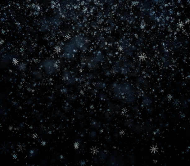 冬天结霜的背景，雪花飘落图片下载