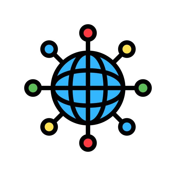 全息矢量，未来科技填充设计图标图片下载