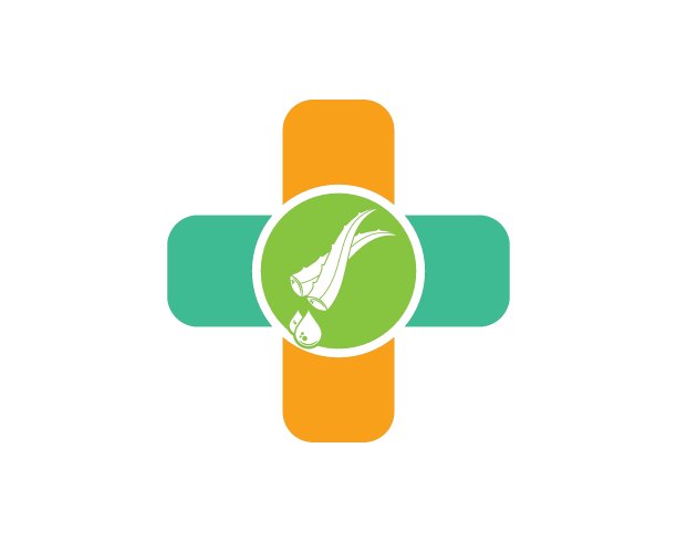 Aloevera标志图标矢量插图设计图片下载