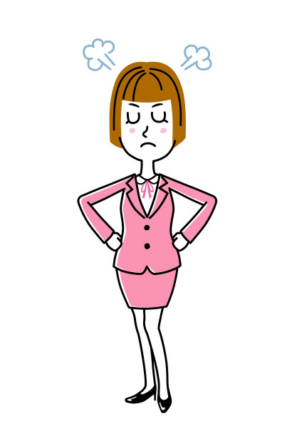 愤怒的商业女性图片下载