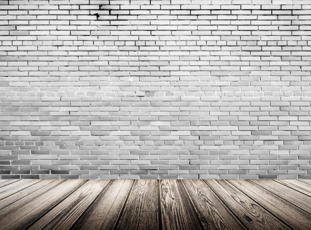 老式房间背景。三维渲染图片下载