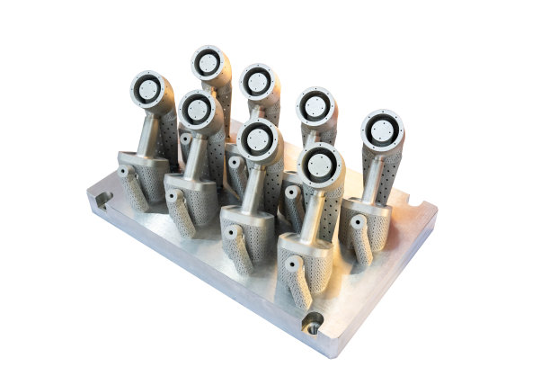 钛飞机内部支架部件图片下载