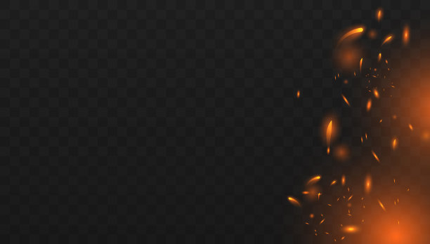 夜间烟花表演的低角度视角图片下载