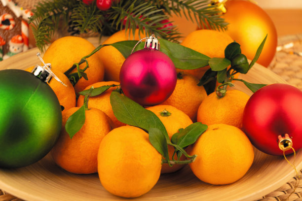 橘子和圣诞舞会图片下载