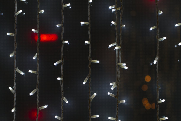 圣诞灯装饰图片下载