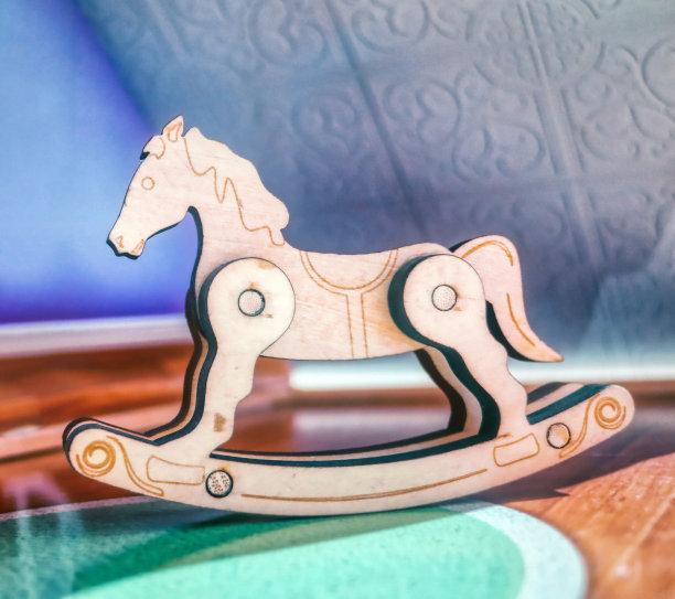 微小的睡前玩偶屋卧室微特写图片下载