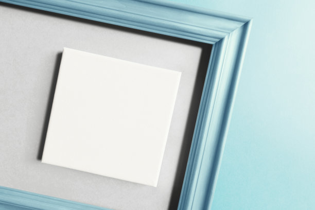 画框和画布的绘画，细节图片下载