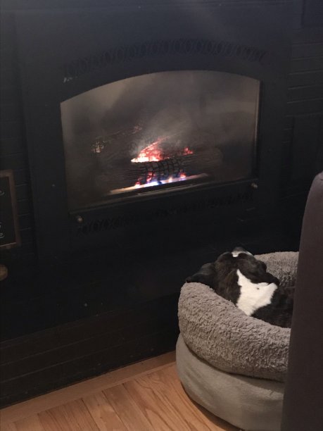 在壁炉旁图片下载