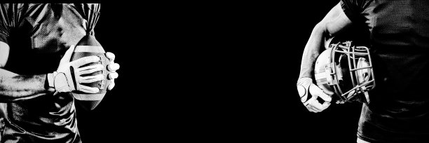 美国足球运动员的合成形象图片下载