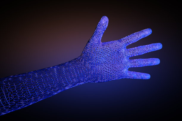 女人用食指触摸或指指点点图片下载