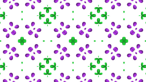 万花筒图案抽象的多色背景。图片下载