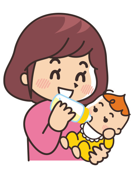 妈妈给宝宝喝牛奶图片下载