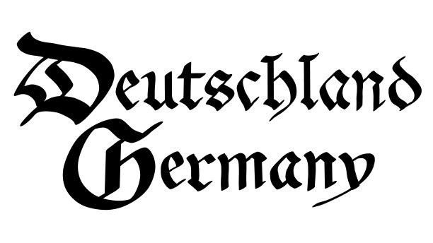 德国-用哥特字体手写的题词图片下载