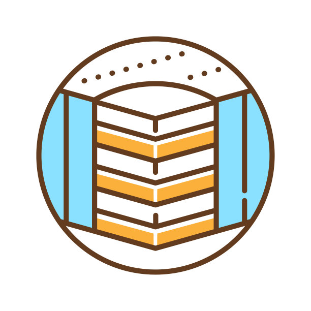 无弹簧床垫床垫颜色线图标。基于单片或排字块的。象形文字用于网页、手机应用、促销。UI UX GUI设计元素。可编辑的中风。图片下载