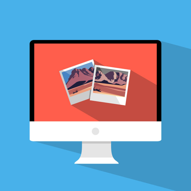 照片矢量图标图片下载