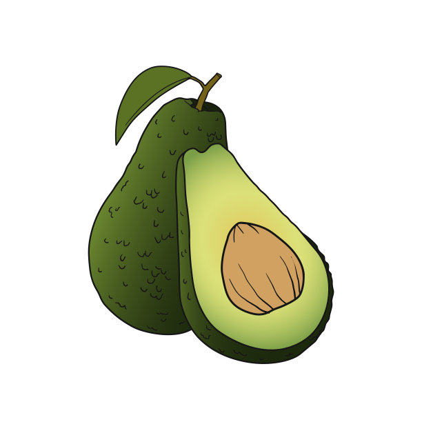 新鲜鳄梨图片下载