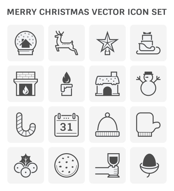 圣诞节图标图片下载