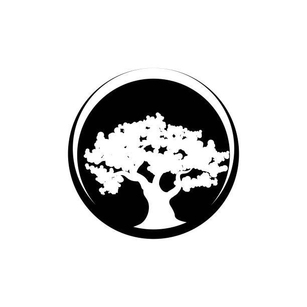 橡树图标矢量图设计图片下载