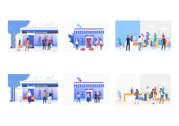 时装出口设置图片下载