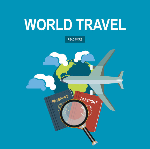 旅游插图设计,向量。图片下载