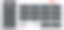 墙壁每月2020日历矢量彩色模板图片下载