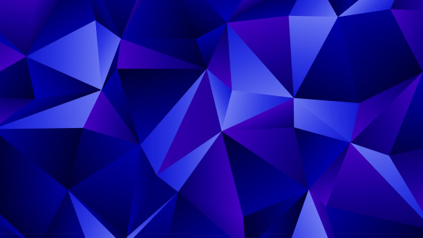 蓝色蓝宝石时尚低聚背景设计图片下载