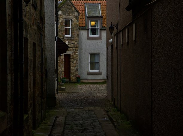 苏格兰圣安德鲁的小巷图片下载