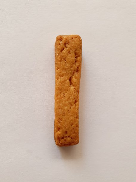 形成字母I的烤饼干图片下载
