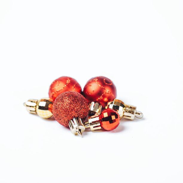 圣诞球隔离图片下载