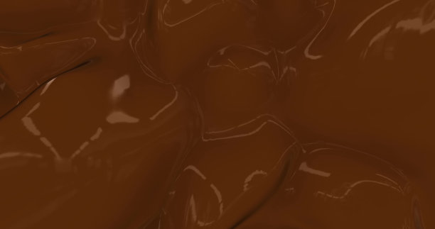 液体热巧克力背景。融化的黑巧克力纹理3D渲染。魅力丝背景图片下载