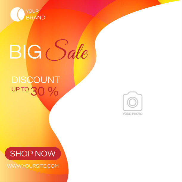 时尚社交媒体帖子模板设计图片下载