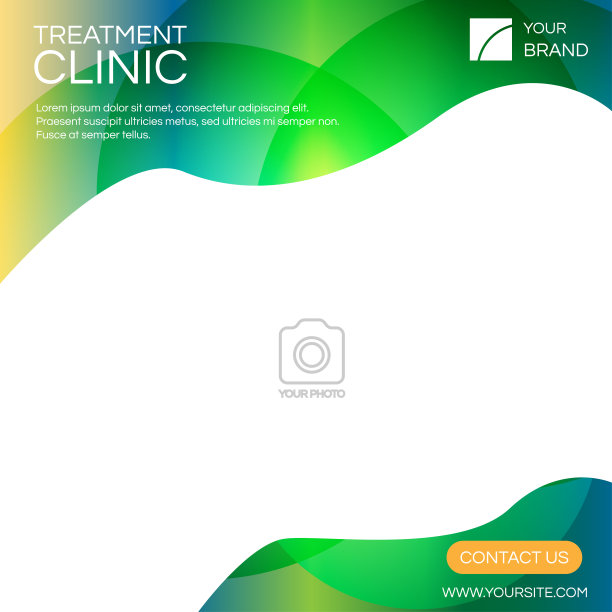 健康和医疗社交媒体帖子模板设计图片下载