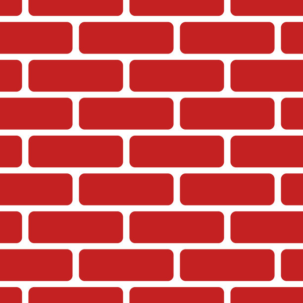 无缝图案的砖墙。简单的几何背景图片下载