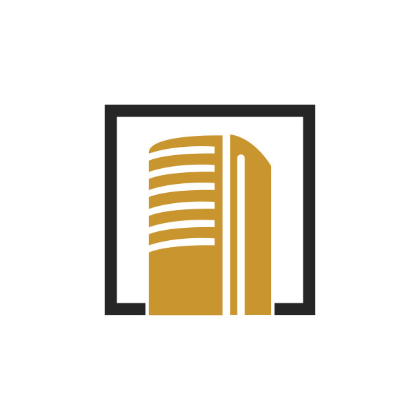 建筑物图标和符号矢量图片下载