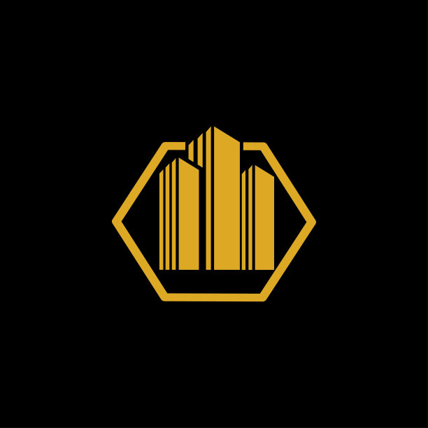 建筑物图标和符号矢量图片下载