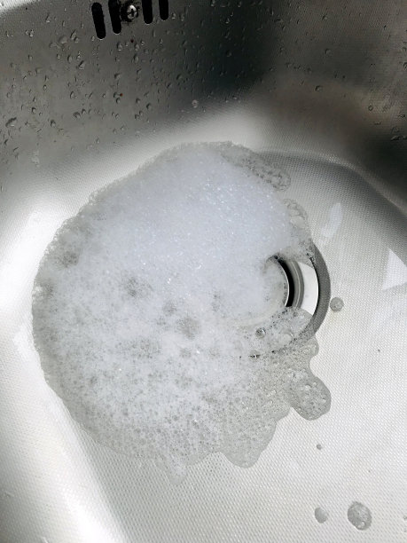 厨房水槽泡沫图片下载