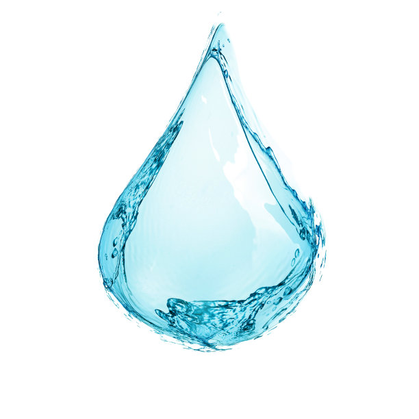 蓝色水滴3d图片图片下载