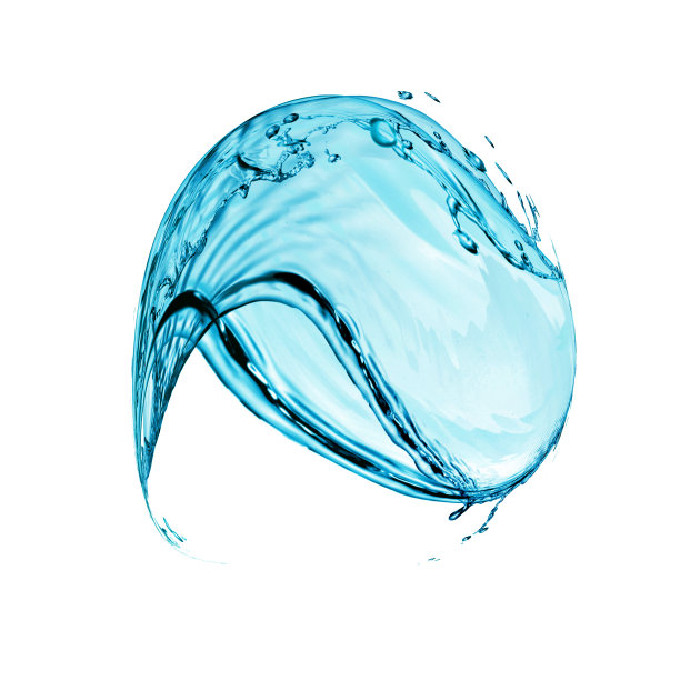 蓝色水滴3d图片图片下载