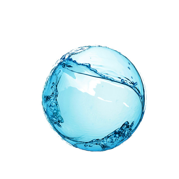 蓝色水滴3d图片图片下载