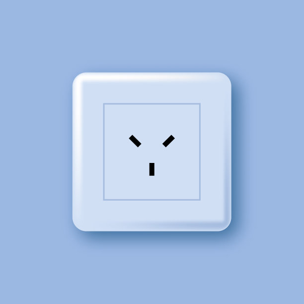 AU壁式插座，插座开关插头座，澳大利亚式插头面板，i型电源插座图片下载