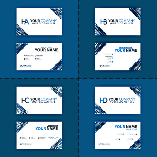 名片彩色字母标志，用于推广，营销和广告公司，公司，合作社和中小企业。适用于平面媒体、网络广告、海报、传单、横幅、封面图片下载