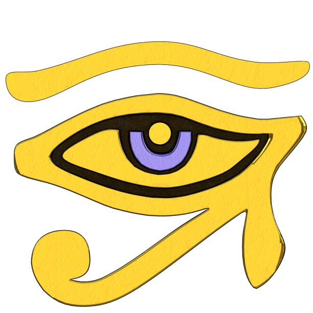 荷鲁斯之眼或太阳神之眼图片下载